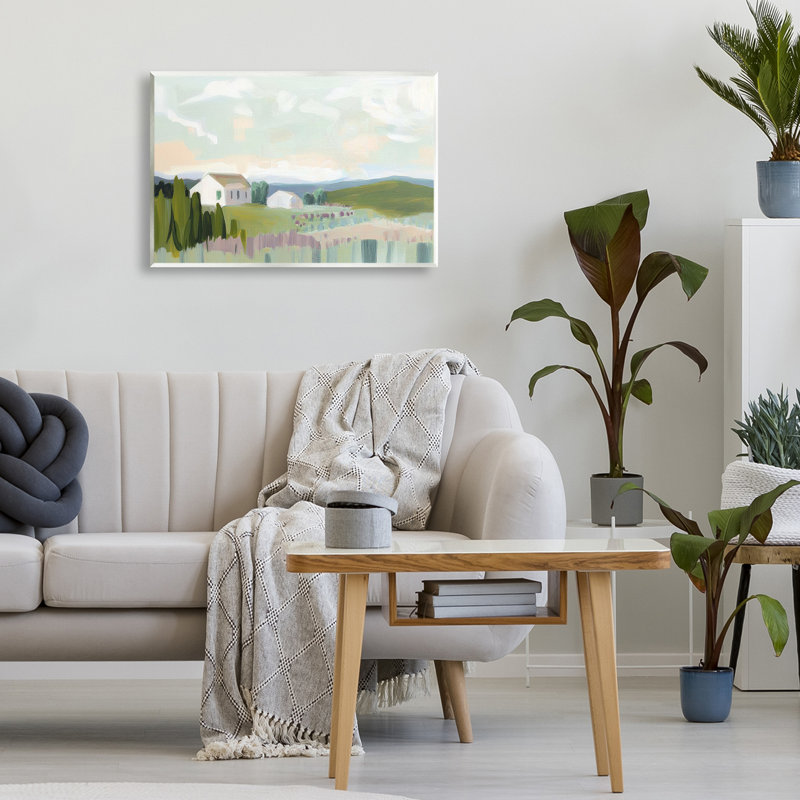 Plaque murale Hillside Haven Cottage, design par Elara Yasna, H 13 po x l 19 po