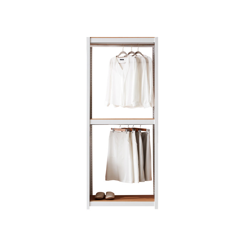 Porte-vêtements autoportant Ariella, Blanc