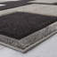 Tapis géométrique vert / beige-17430003