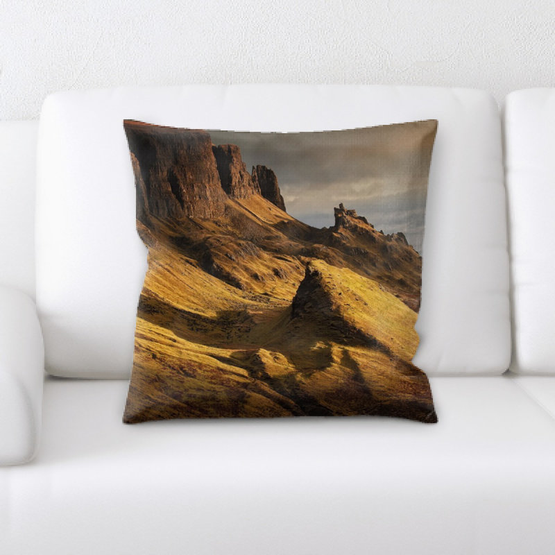 Coussin décoratif paysage