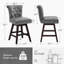 Tabouret de comptoir pivotant 25,8 po Aquetzalli-96213346-96793256