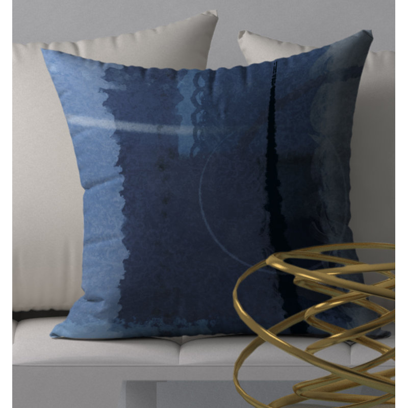Housse de coussin décorative carrée Fab Keenest, 18" x 18"