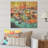 Reptile Riders Alligator And Lizards In Motion - Crocodile Animal On Wood Print-371187234