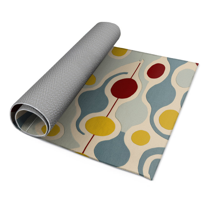 Jubilant Wink Indoor And Outdoor Area Rug, Rectangle 1'6" x 2'6"