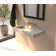 Polymarble 39.3" Wall Mount Bathroom Sink with Overflow