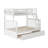 Blaisdell Solid Wood Standard Ladder Bunk Bed with Roll Out Trundle-1709629288-1709596751