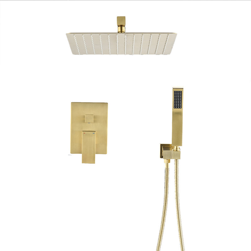 All-In-One Kit with Rough in-Valve,  Gold