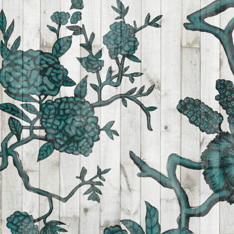 Terra Verde Chinoiserie II, H 20 po x l 20 po x P 1,25 po