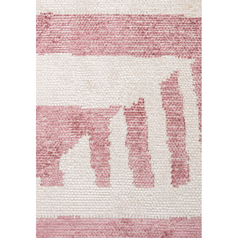 Tapis Mid-Century moderne, Rectangle 6 pi 7 po x 8 pi 3 po
