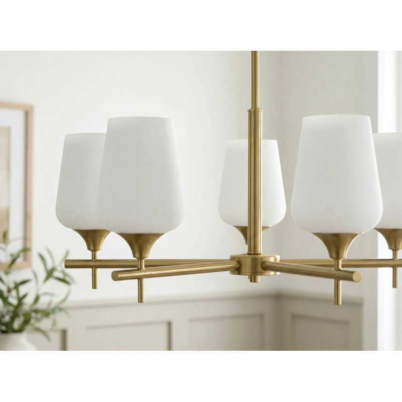 Lustre Kohn, Laiton, Blanc