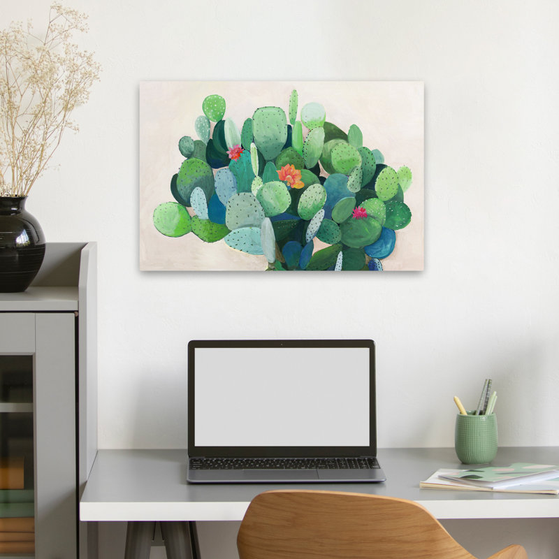 Paysage, nature, plantes, fleurs, fleurs de cactus, H 16 po x l 24 po