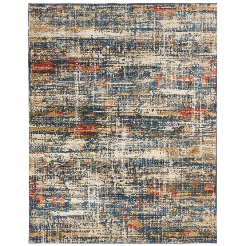 Holbeach Abstract Indoor Rug, Rectangle 8'6" x 11'6"