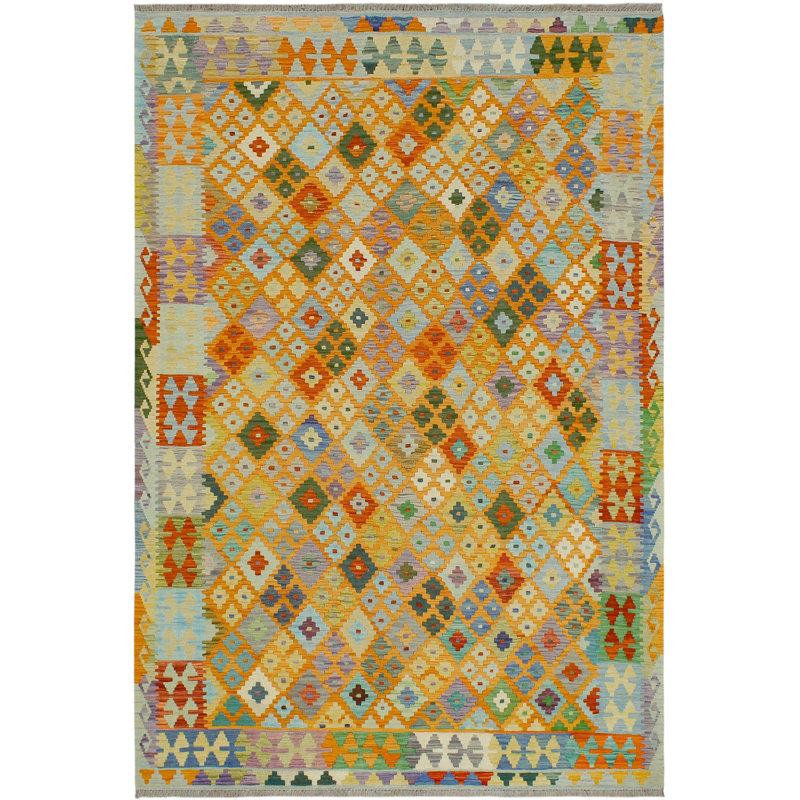 Kelvina Wool Geometric Rug