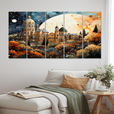Buildings & Architecture Wall Decor on Metal