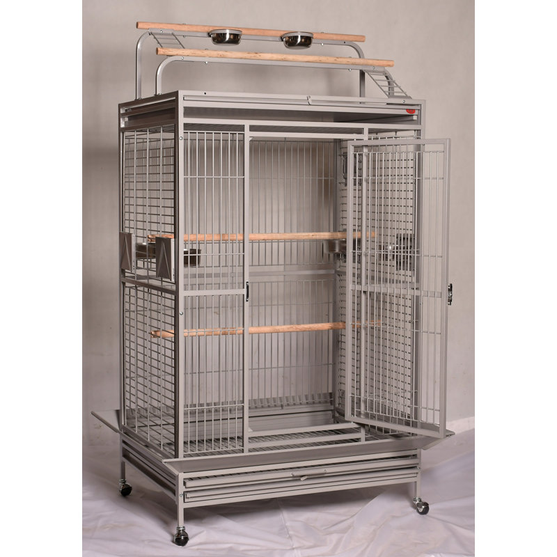 Cage de jeu extra large Platinum, 75 " H x 40 " W x 30 " D, Platine