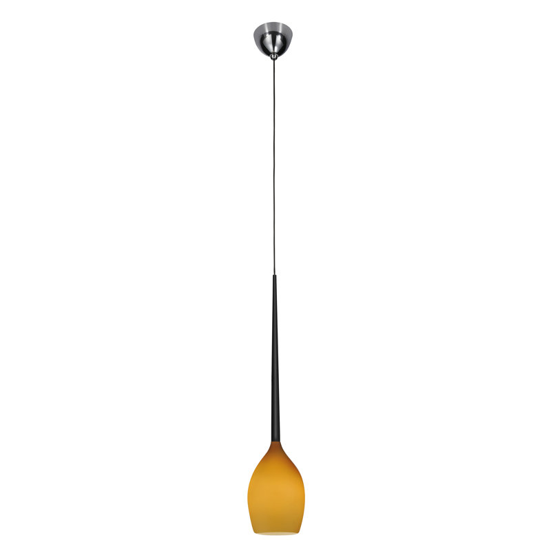 Izza 1 - Light Teardrop Pendant, Amber