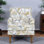 Chaise d'appoint confortable en bois