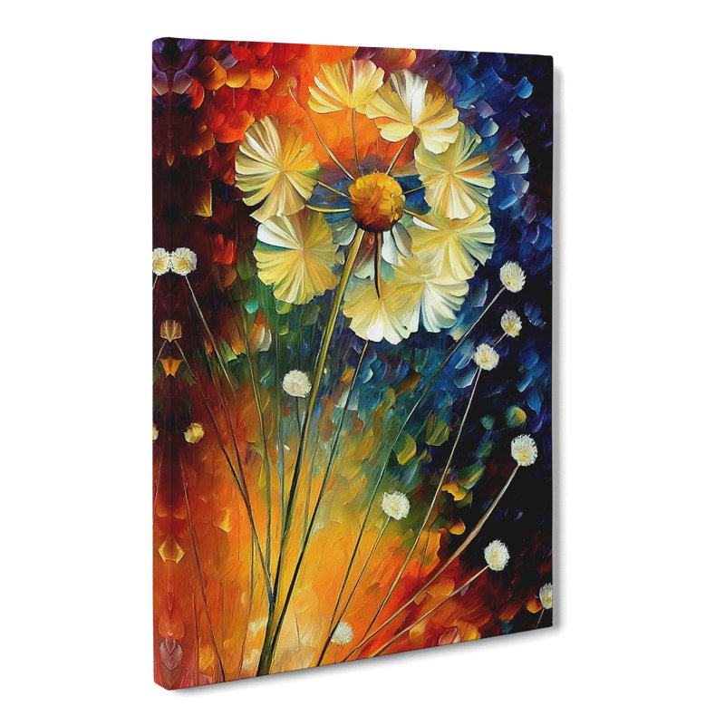 Dandelion in Colour Vol.2 - Wrapped Canvas, 76cm H x 50cm W x 3cm D