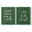 Tis the Season Holly - reproduction encadrée de qualité supérieure - prête à être accrochée - aucun clou requis - aucun clou requis-552181203-552181214