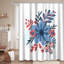 Rideau de douche floral 12 fleurs-127395564