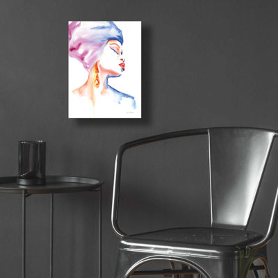 " Woman In Purple " by Alan Majchrowicz