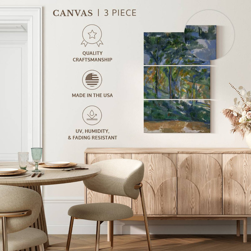Paysage Harnek 1900, H 57 po x l 36 po