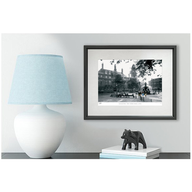 Leicester, The Town Hall C1955 - Single Picture Frame Print, 48.4cm H x 63.6cm W x 2.3cm D