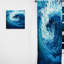 Vortex Tidal Twist Wave - Rideau abstrait à spirales - Rideau abstrait obscurcissant - 1 panneau-107579921