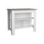 Courson Kitchen Island 2-Tier Shelf 40" Width And Large Work-119307359-121424413