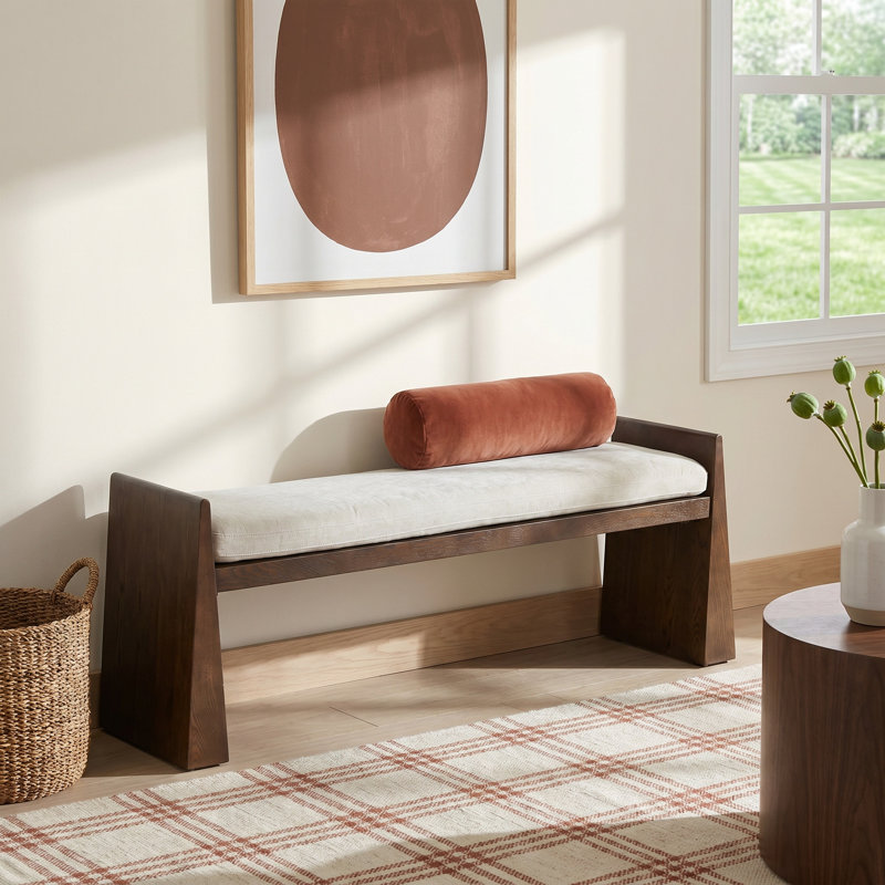 Asira Velvet Upholstered Bench