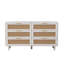 Armoire de rangement en rotin 6 tiroirs-1369111729