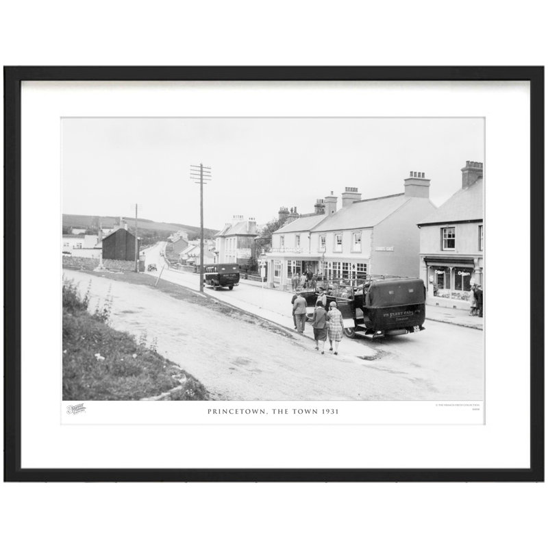 Princetown, The Town 1931 by Francis Frith - Single Picture Frame Print, 60cm H x 80cm W x 2.3cm D