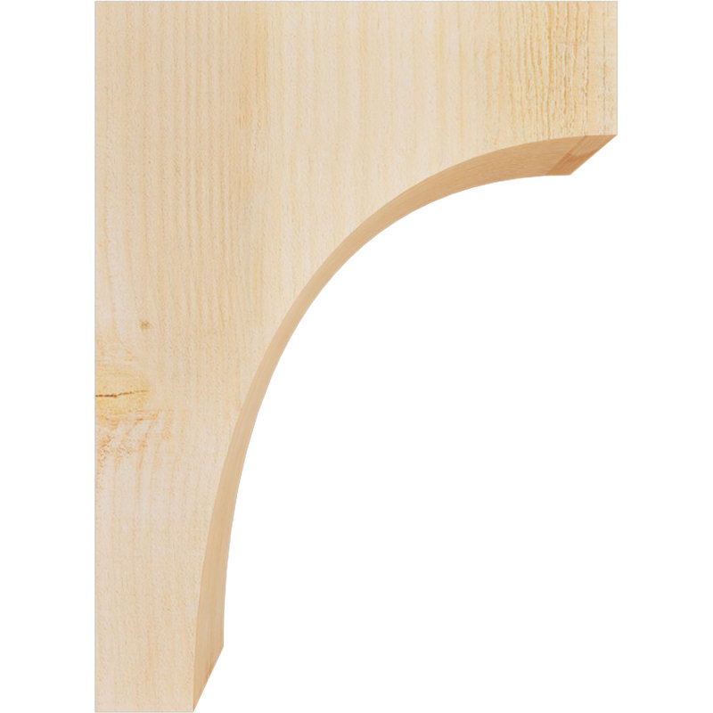Huntington Corbel, H 16 po x l 4 po x P 12 po, Sapin de Douglas, Sciage brut