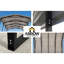 Abri de voiture en acier galvanisé 14 x 51 x 14-48451740