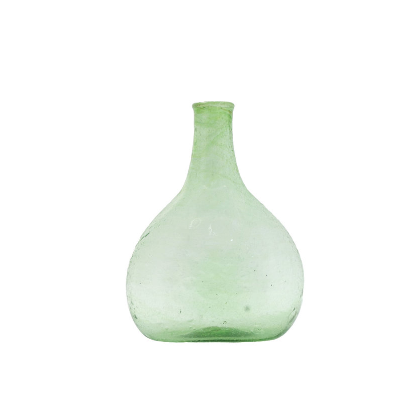Vase en verre soufflé 3 pièces soufflé à la main
