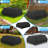 55 Inch Picnic Table Cover Heavy Duty Waterproof, 600D...