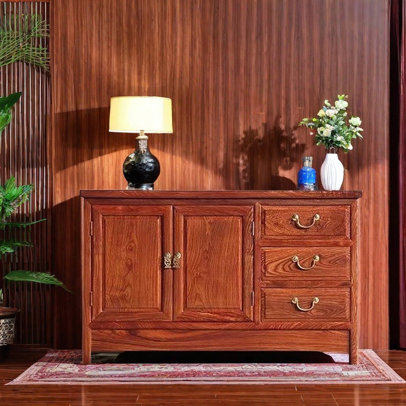 Buffet chinois en bois massif