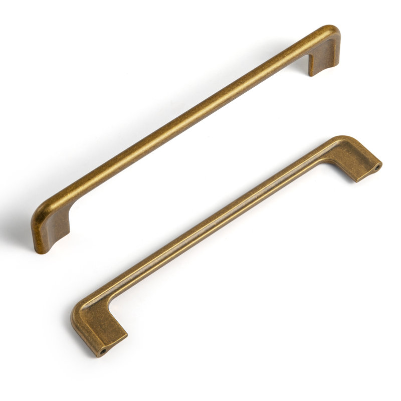10" Centre To Centre Bar/Handle Pull Multipack, Antique Brass, 7 9/16"