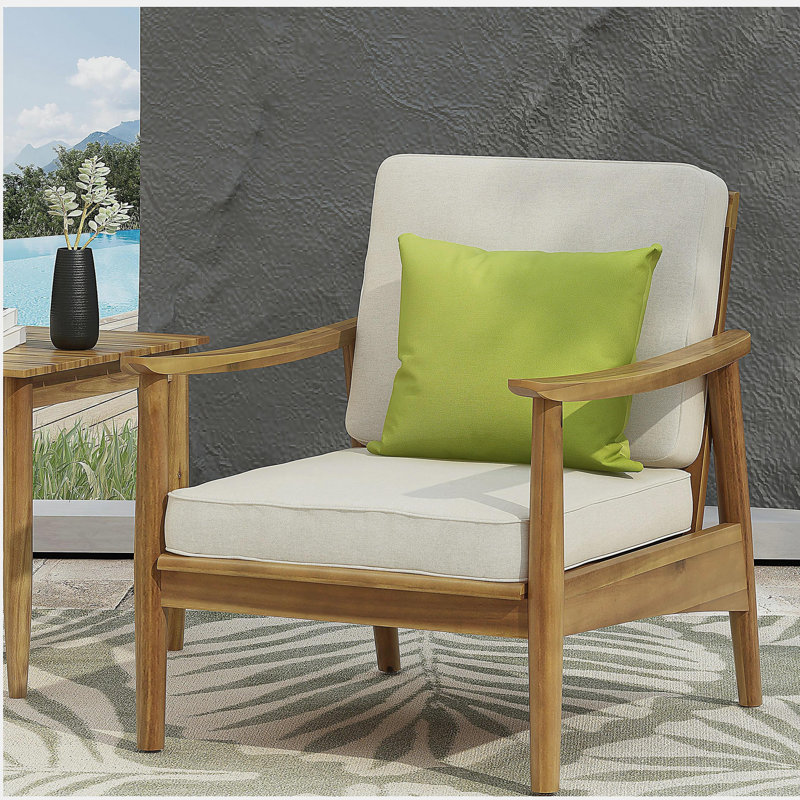 Simple and elegant, simply decorated chair