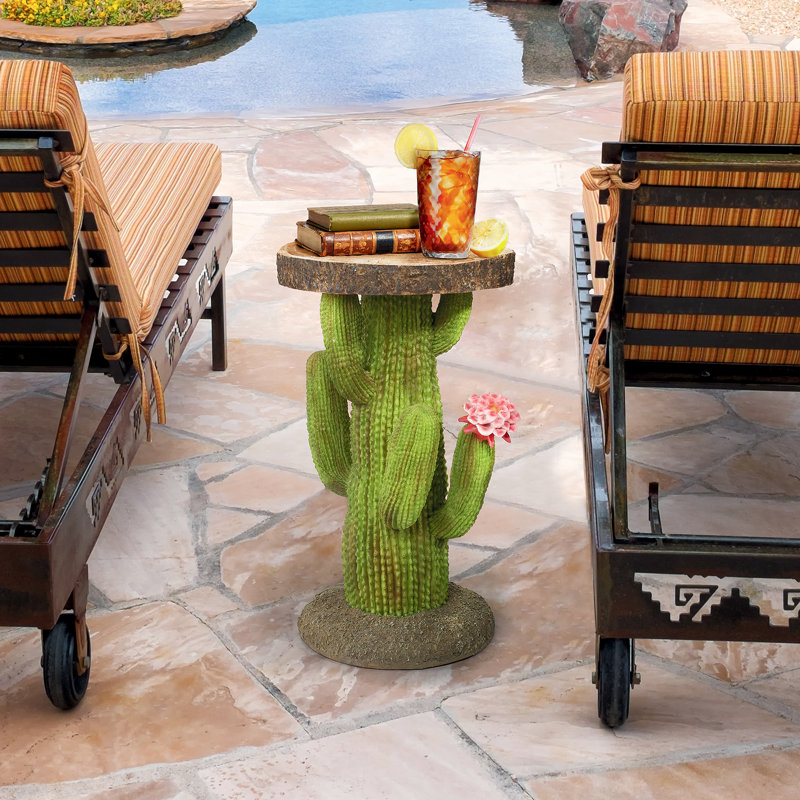 Saguaro Cactus Sculptural Side Table