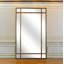 Flat Solid Wood Mirror-228779302