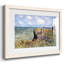 «Walk On The Cliff» par Monet, reproduction d'art encadrée-336779106-336779107