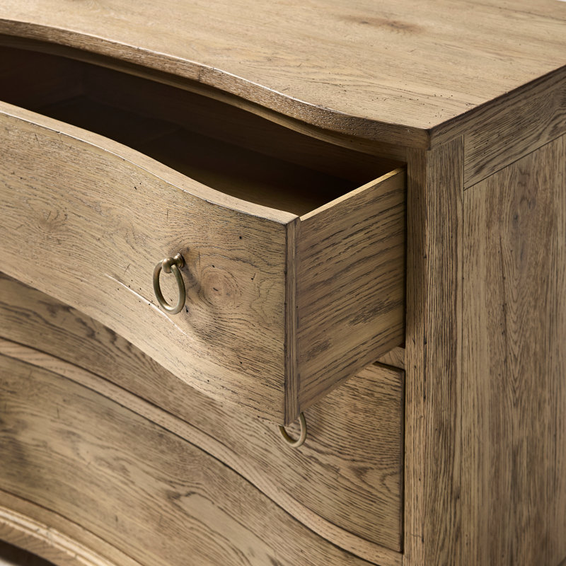 Echo Canyon 3 - Drawer Solid Wood Nightstand