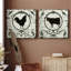 " Berkshire Rooster " 2 - Pieces-294279813-294279817