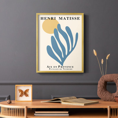 Matisse XCI, reproduction encadrée - bois massif