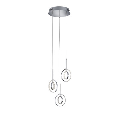Duchene 3 - Light LED Cluster Pendant