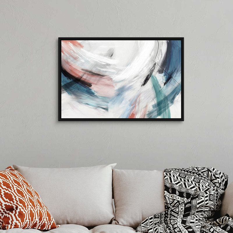 "Nuits blanches I" par PI studio-impression sur toile, 26" H x 38" W x 1.75" D, Toile avec cadre noir
