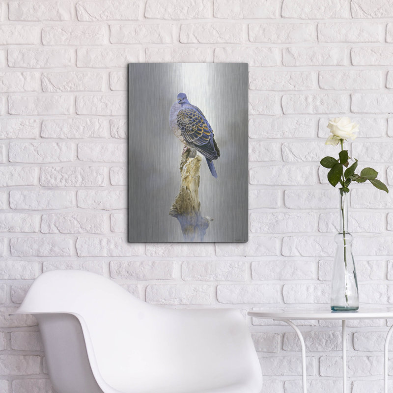 " Turtle Dove " by Joh Naito, 24" H x 16" W