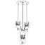 Luminaire suspendu en grappe à 4 lumières-532947394