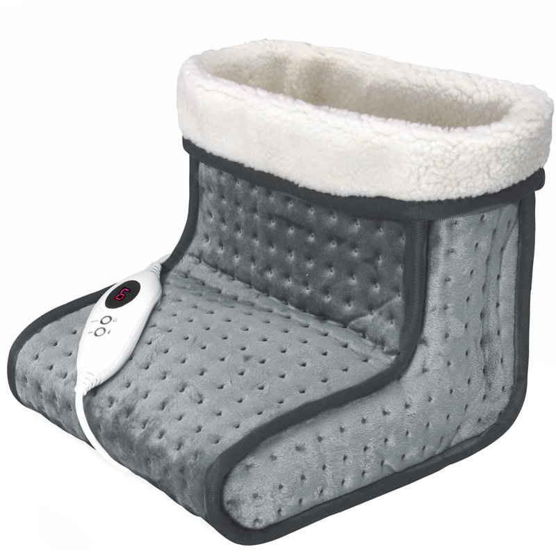 Belfry Heating Neven 0.1 BTU Electric Compact Space Heater, Grey